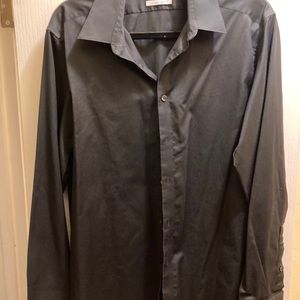 Calvin klein  black dress shirt!!!